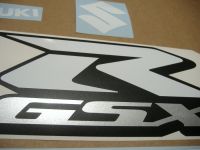 Suzuki GSX-R 600 Universal - White - Custom-Decalset