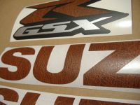 Suzuki GSX-R 600 Universal - Leder - Custom-Dekorset