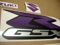 Suzuki GSX-R 600 Universal - Lila - Custom-Dekorset