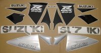 Suzuki GSX-R 600 1998 - Silber Version - Dekorset