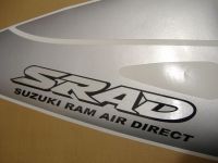 Suzuki GSX-R 600 1998 - Silver Version - Decalset