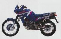 Yamaha XTZ 660 Tenere 1991 - Blaue Version - Dekorset