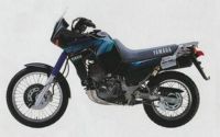 Yamaha XTZ 660 Tenere 1993 - Black/Green Version - Decalset