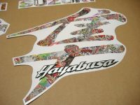 Suzuki Hayabusa 1999-2007 - Graffiti - Custom-Dekorset