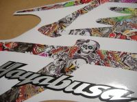 Suzuki Hayabusa 1999-2007 - Graffiti - Custom-Dekorset