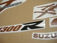 Suzuki Hayabusa 1999-2007 - Leder - Custom-Dekorset