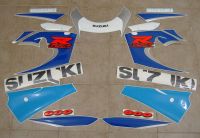 Suzuki GSX-R 600 1999 - Weiß/Blaue Version - Dekorset