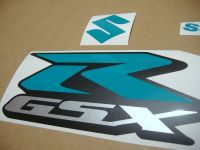 Suzuki GSX-R 600 Universal - Opal-Grün - Custom-Dekorset