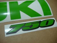 Suzuki GSX-R 750 Universal - Lime-Grün - Custom-Dekorset