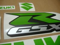 Suzuki GSX-R 750 Universal - Lime-Green - Custom-Decalset