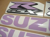Suzuki GSX-R 750 Universal - Violett - Custom-Dekorset