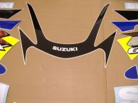 Suzuki GSX-R 600 2001 - Blau/Schwarze Version - Dekorset