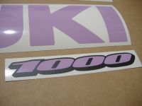 Suzuki GSX-R 1000 Universal - Violett - Custom-Dekorset