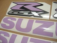 Suzuki GSX-R 1000 Universal - Violet - Custom-Decalset