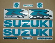 Suzuki GSX-R 1000 Universal - Opal-Grün - Custom-Dekorset