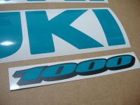 Suzuki GSX-R 1000 Universal - Opal-Grün - Custom-Dekorset